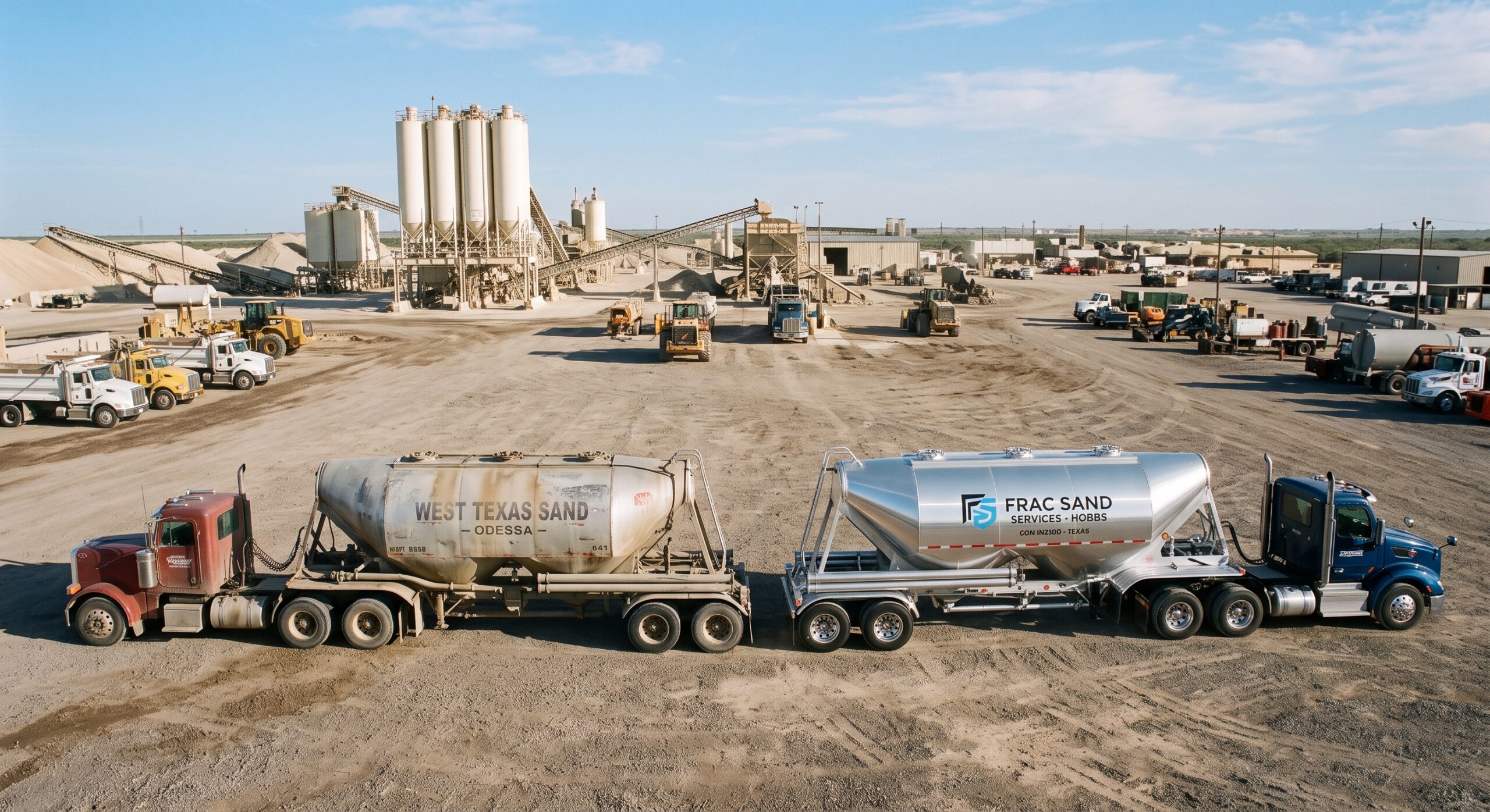 New vs used pneumatic trailers for frac sand side-by-side comparison